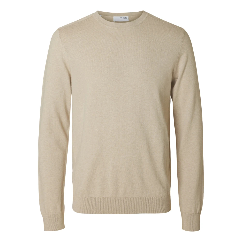 Selected Homme , Herren, Strickwaren, Beige, L - Bild 5