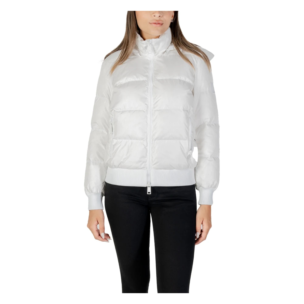 Armani Exchange Damen Weiß - Moderne Und Vielseitige Daunenjacke - Jackets - Xs
