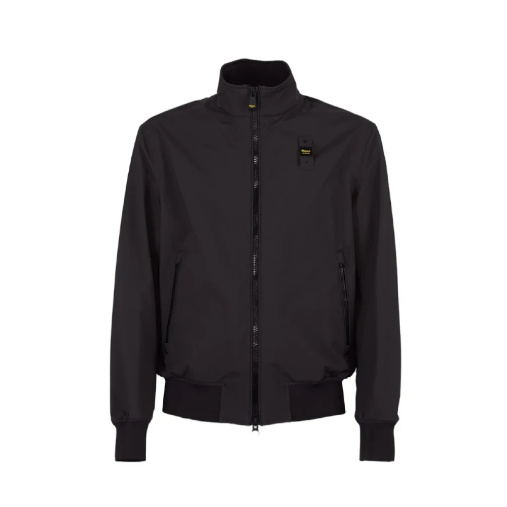 Blauer Herren Schwarz - Anson Bomberjacke - Jackets - K - M