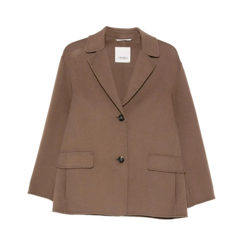 MAX MARA S | Mud SMMELFI single-breasted jacket | female | 38 - Bild 5