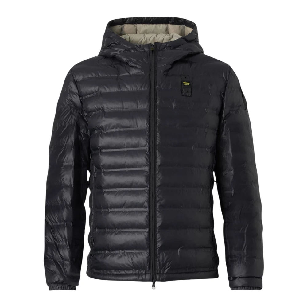 Blauer Usa Herren Daunenjacken Schwarz Gr. Übergröße XXL - Bild 8