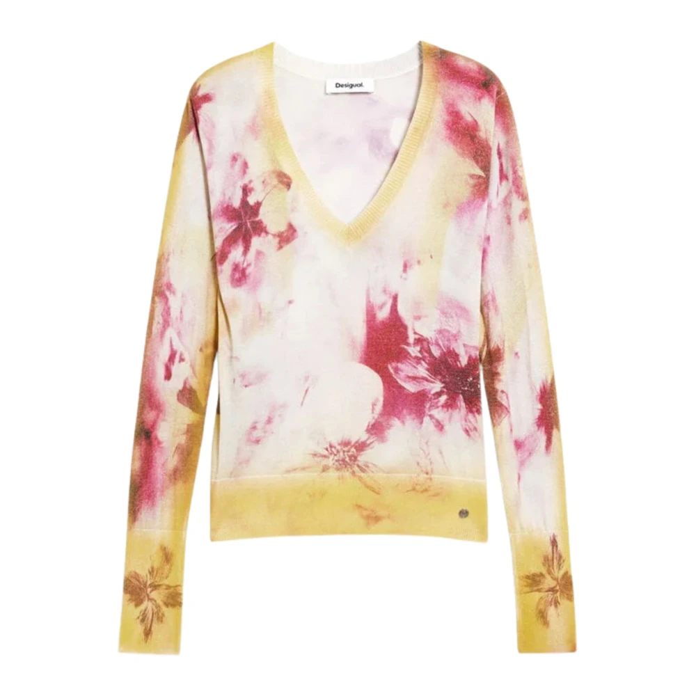 Desigual - Jers Minsk - Knitwear - Damen - Mehrfarbig - M