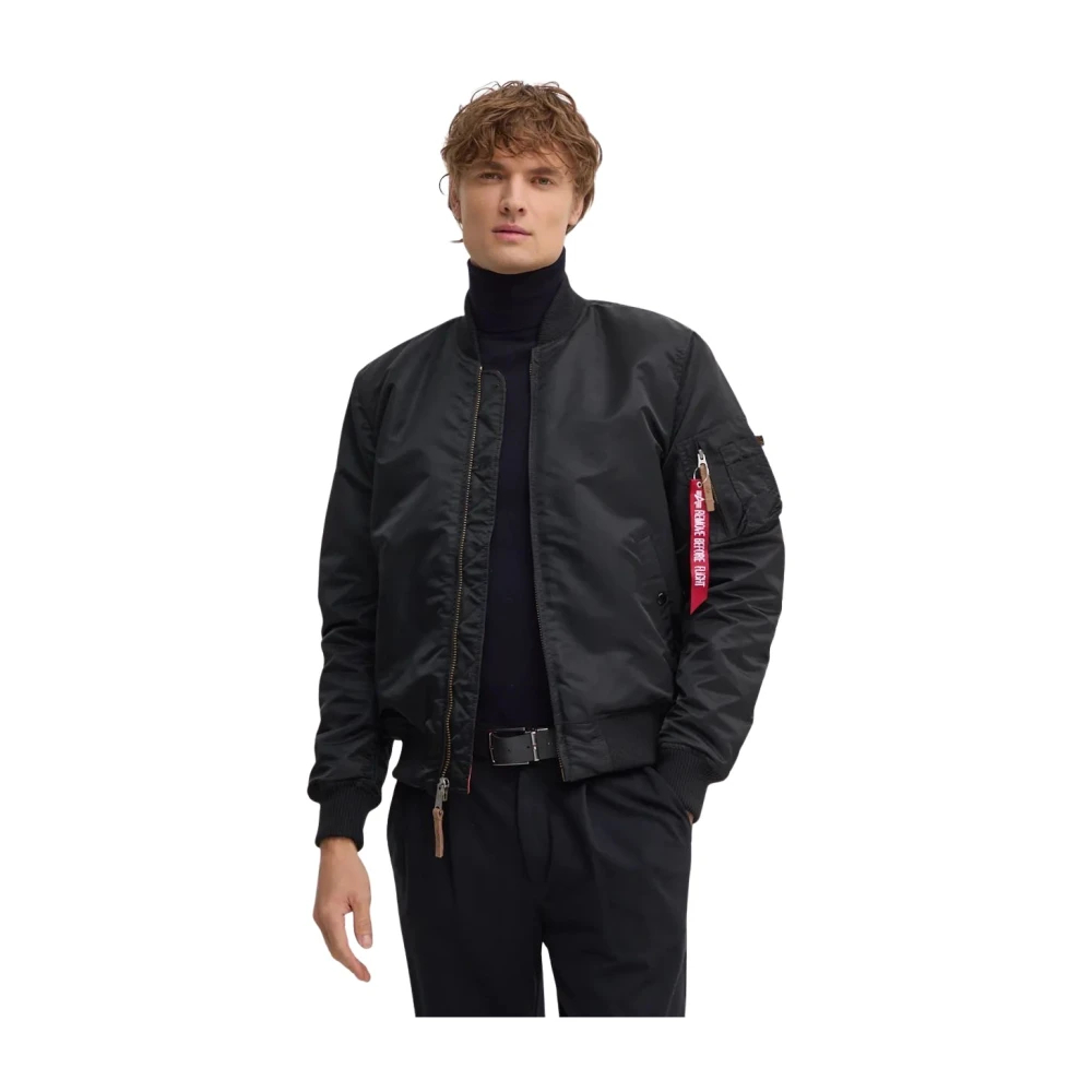 Alpha Industries Herren Schwarz – Ma1 – Bomberjacke In - Bild 9