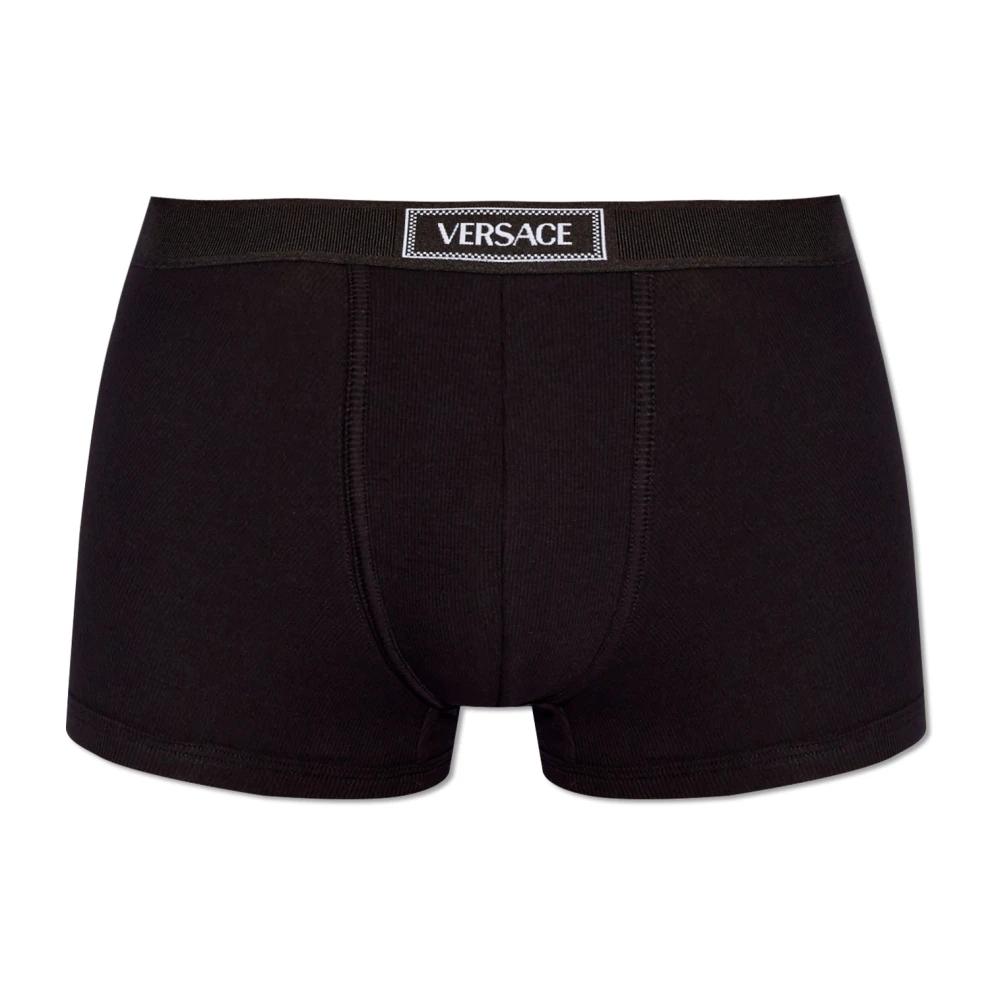 Versace Herren Schwarz - Baumwollboxershorts - Underwear - K - Xl