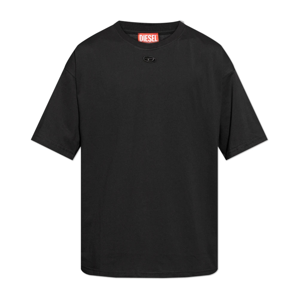 Diesel Herren Schwarz - T-Boxt-Dco T-Shirt - Tops - K - Xs