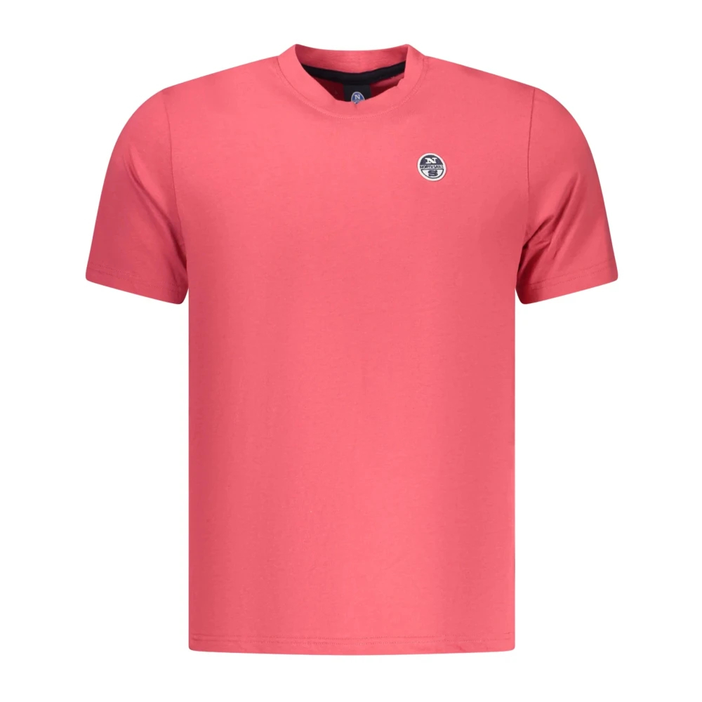 North Sails Herren Rot - Kurzärmeliges T-Shirt - Tops - M