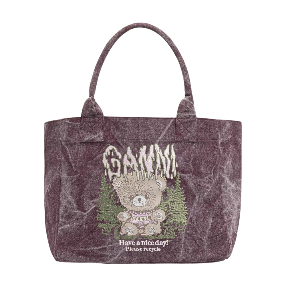 Ganni , Damen, Taschen, Lila, One Size - Bild 6
