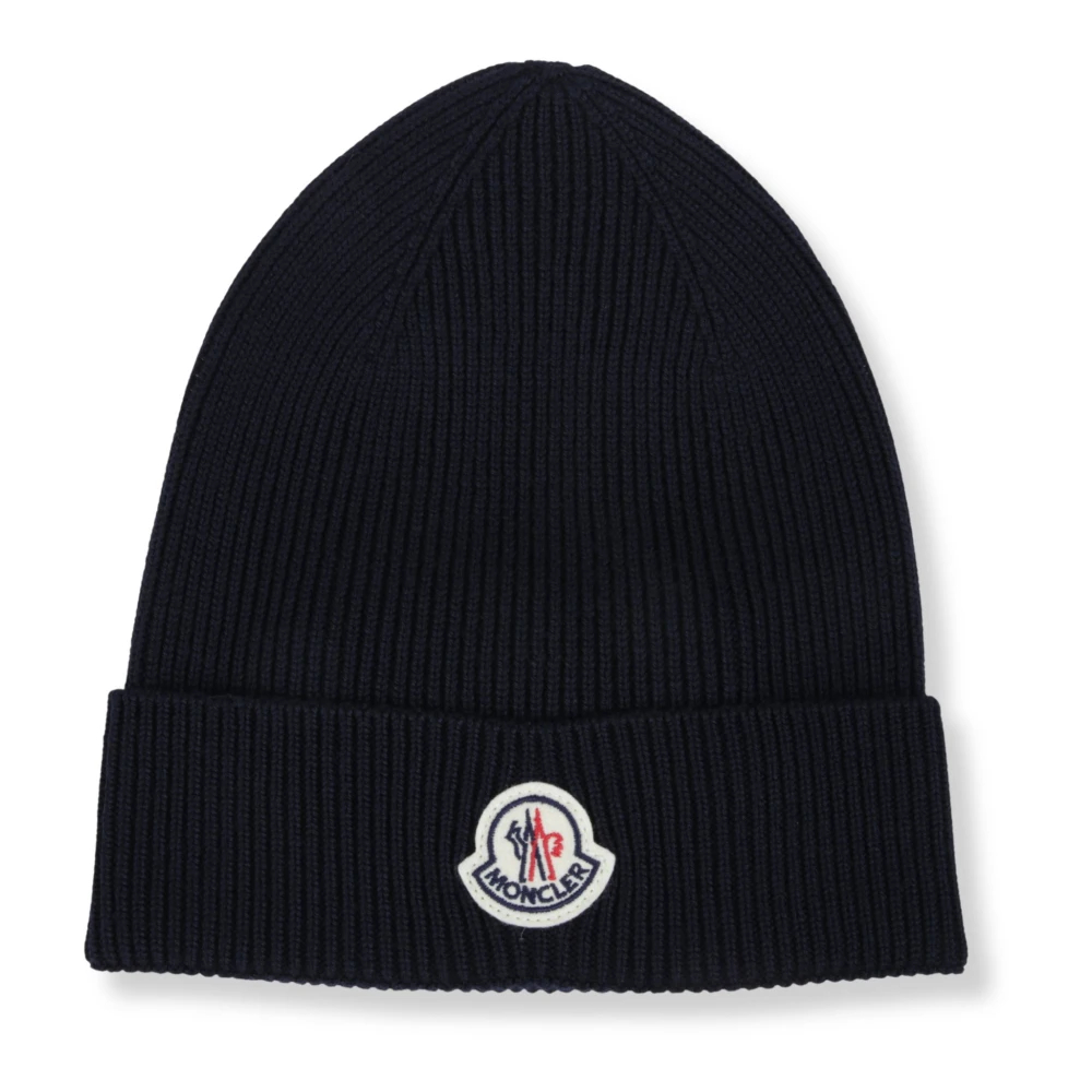 Moncler Logo Wool Beanie - Bild 3