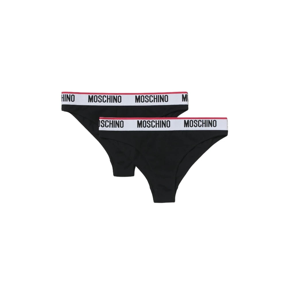 Moschino Damen Schwarz - Comfortfit Unterwäsche - Underwear - K -S