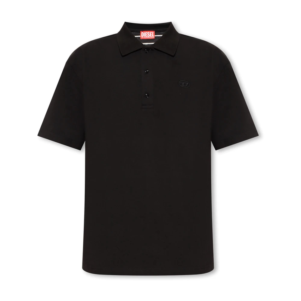 Diesel Herren Schwarz - Polo Shirt - Tops - K - Xl