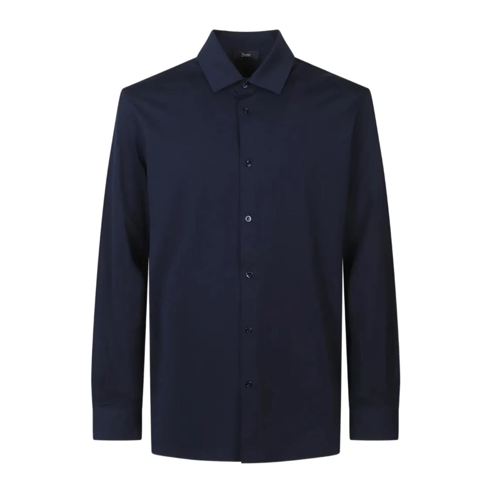 Herno Herren Blau - Casual Shirt - Shirts - 2XL