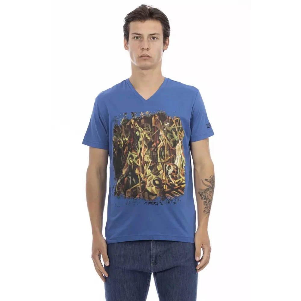 Trussardi Herren Blau - Action Kurzarm T-Shirt - Tops - 2XL