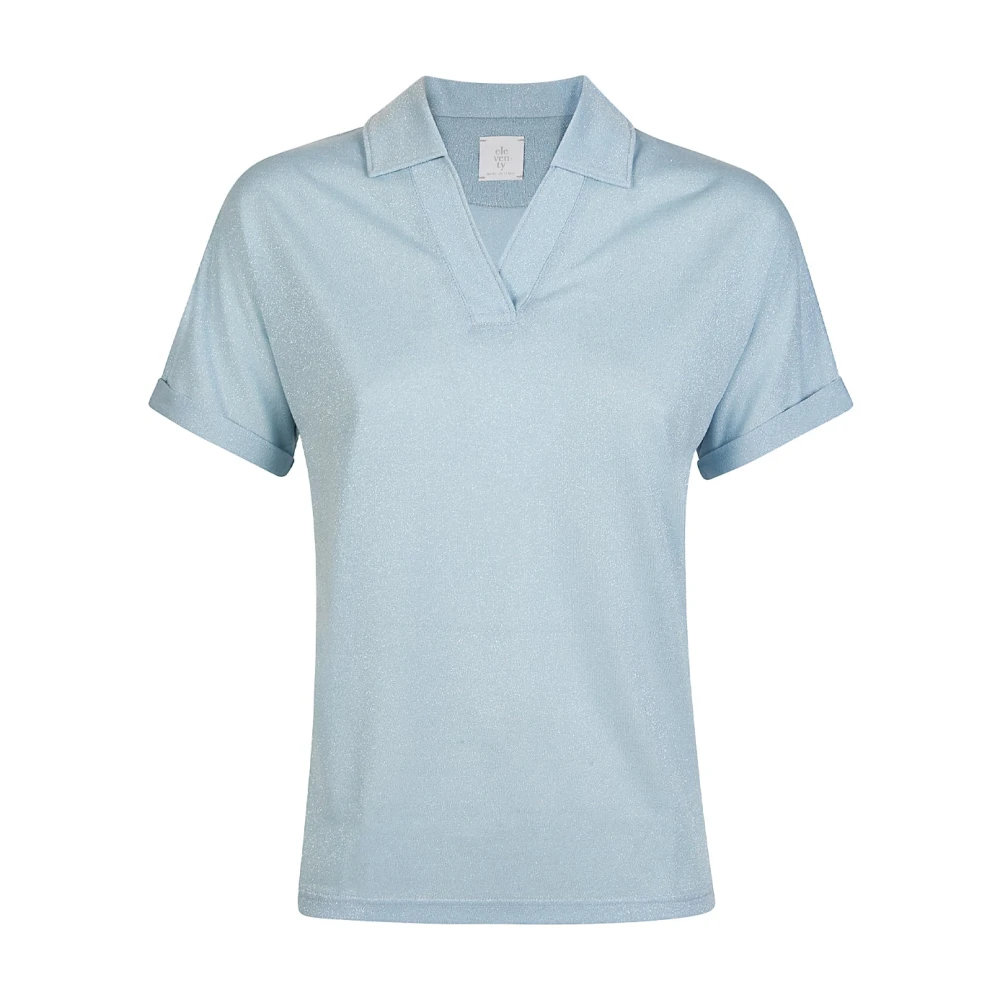 Eleventy Damen Blau - Polo T-Shirt - Tops - L
