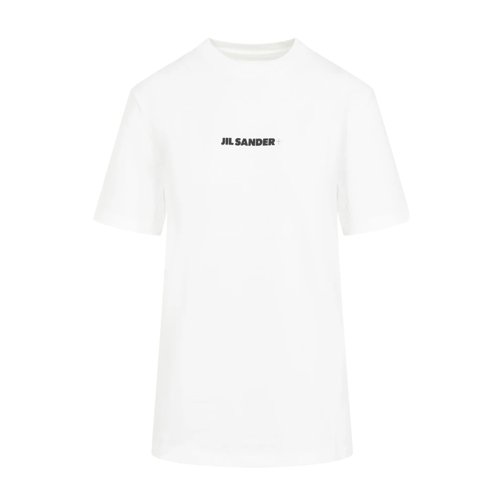 Jil Sander Damen Weiß - Logo T-Shirt - Tops - S