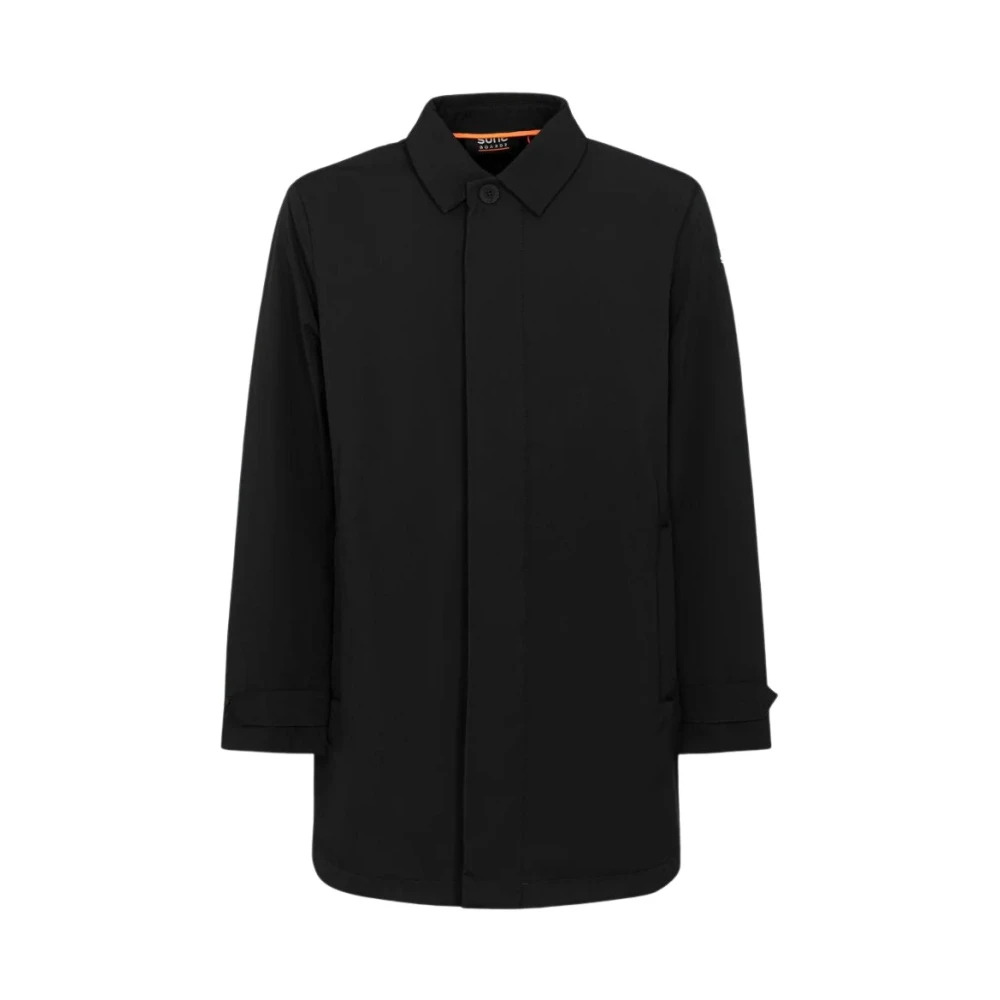 Suns Herren Schwarz - Sala Micro Trench - Coats - K - 3XL