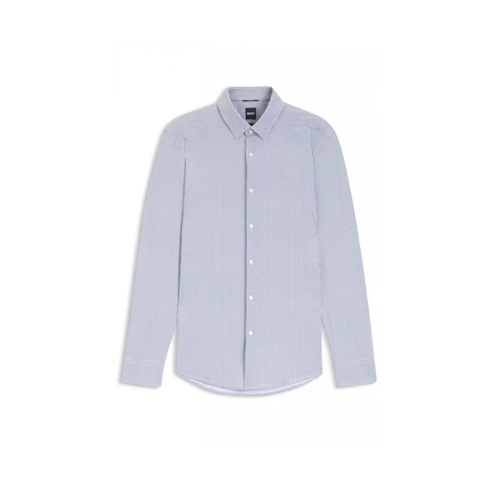 Hugo Herren Blau - Boss - Shirts > Formelle Hemden - Shirts - 4XL