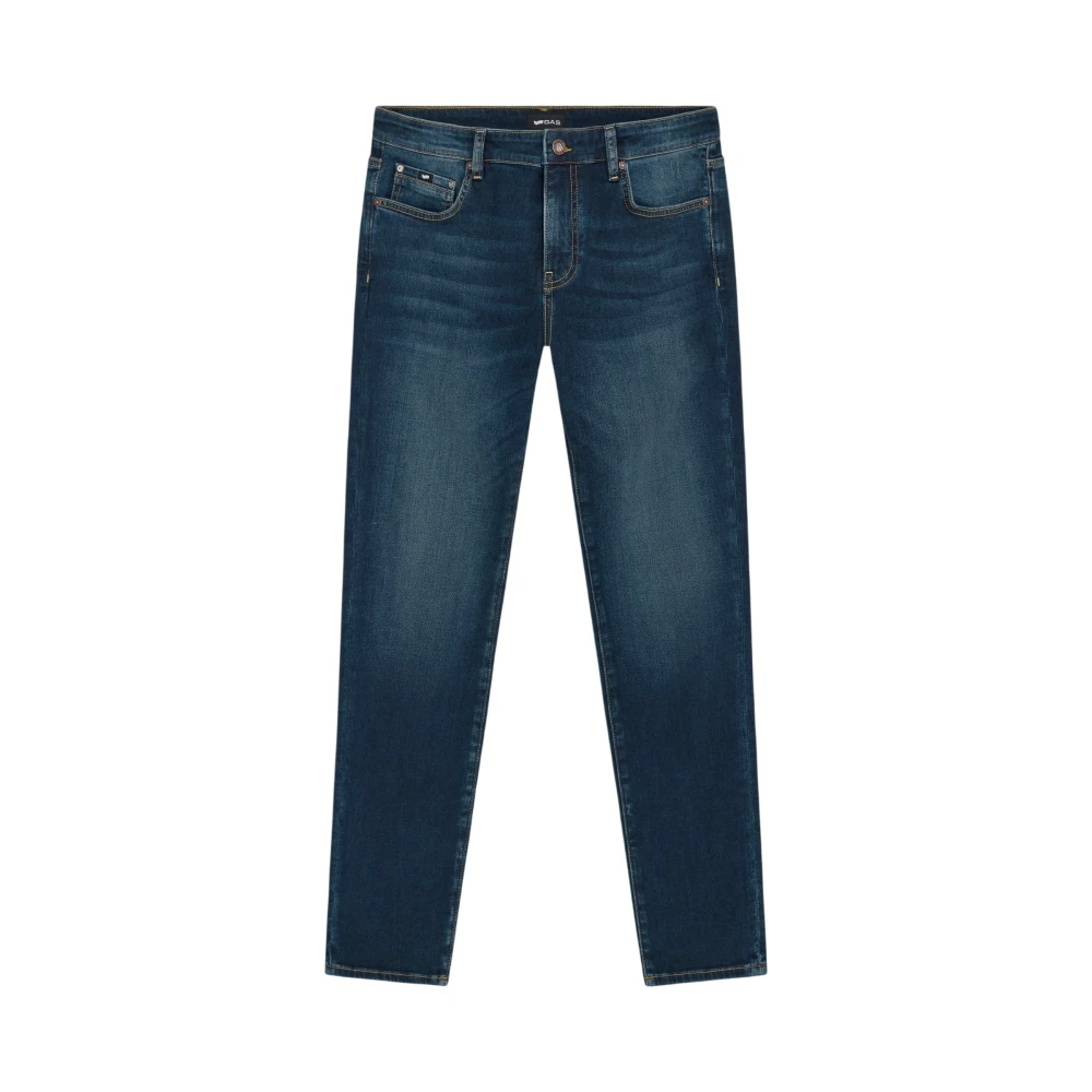 Gas Herren Blau - Albert Slim-Fit Jeans - Jeans - W29