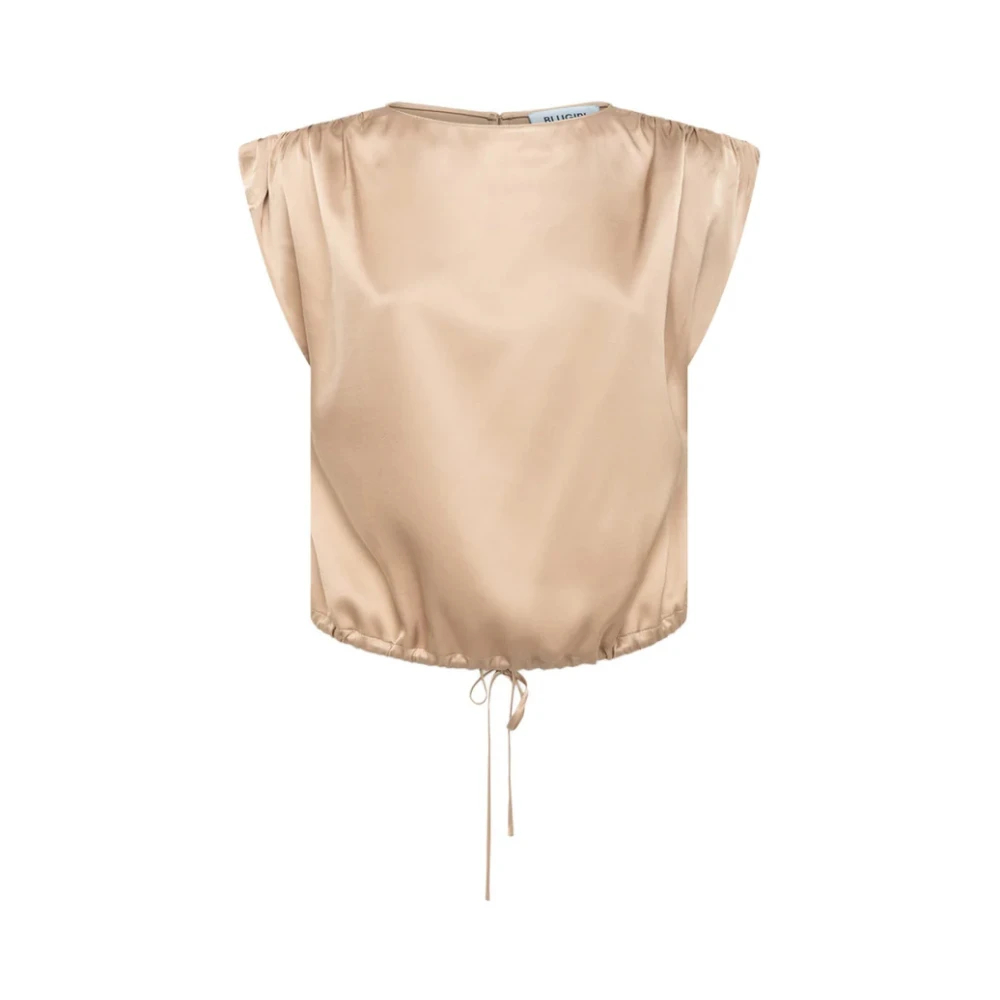 Blugirl Damen Beige - Top Aus Viskose - Blouses & Shirts - M