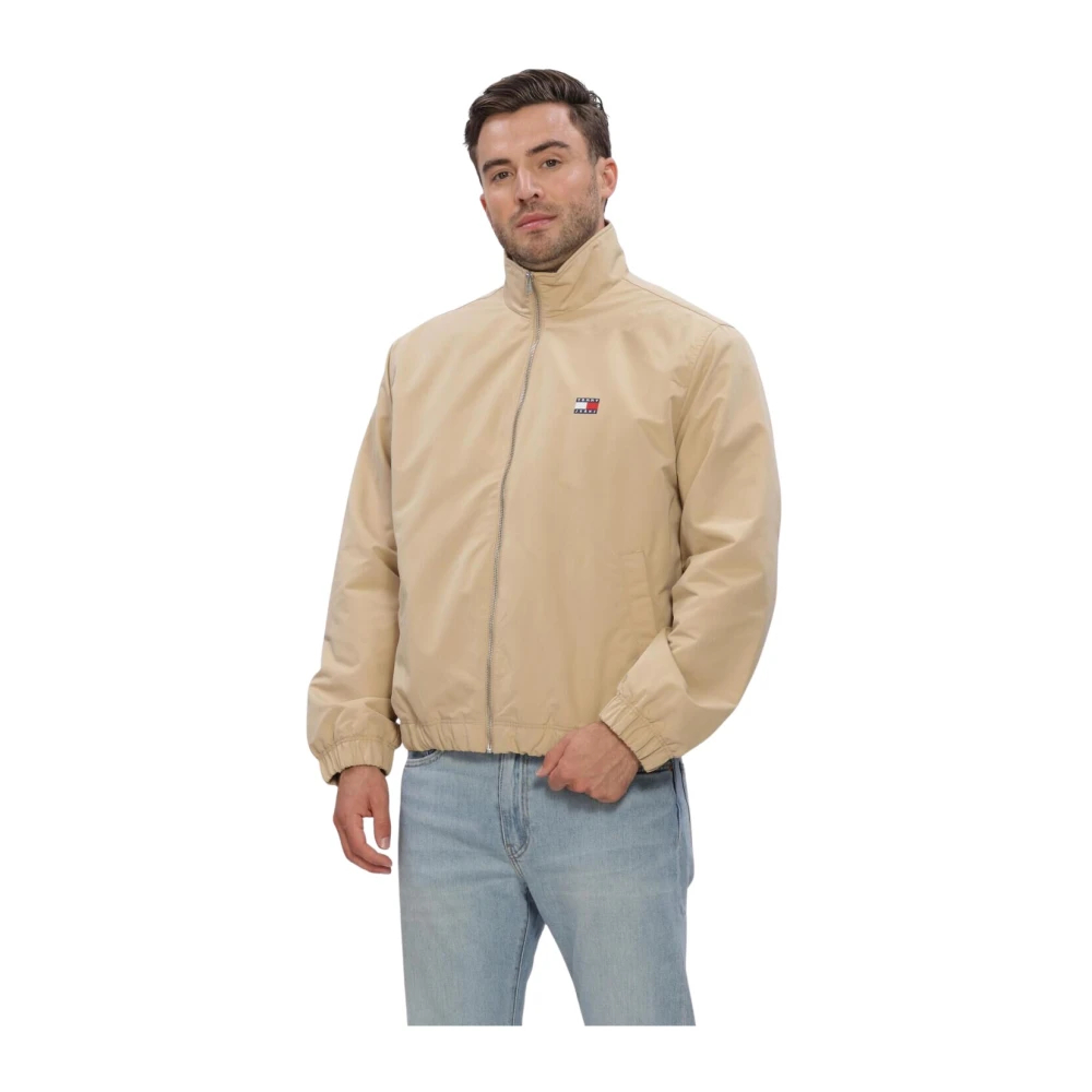 Tommy Jeans Herren Blouson M Beige 100% Recyceltes Polyester - Bild 4