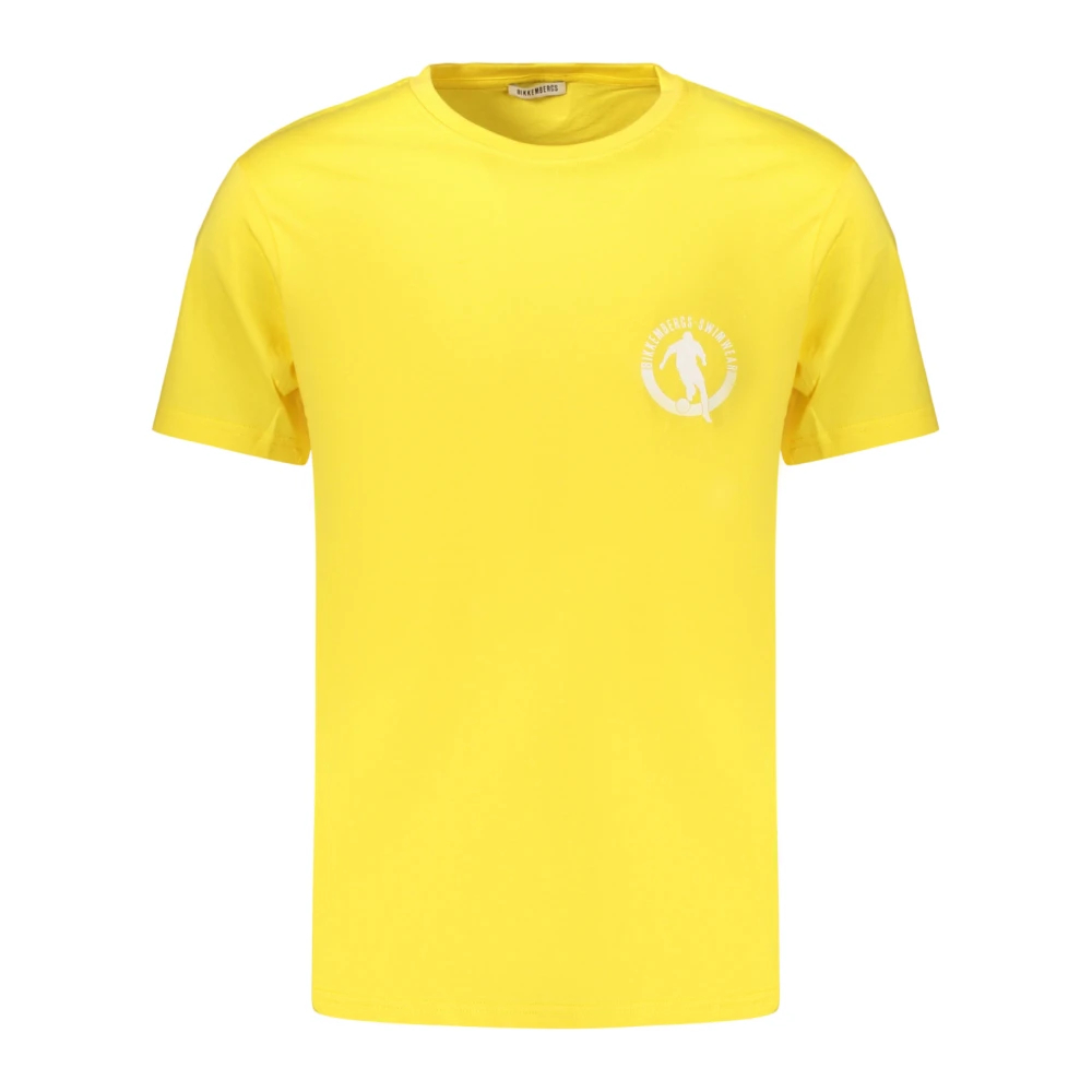 Bikkembergs - Pupino Kurzarm-T-Shirt - Tops - Herren - Gelb - S