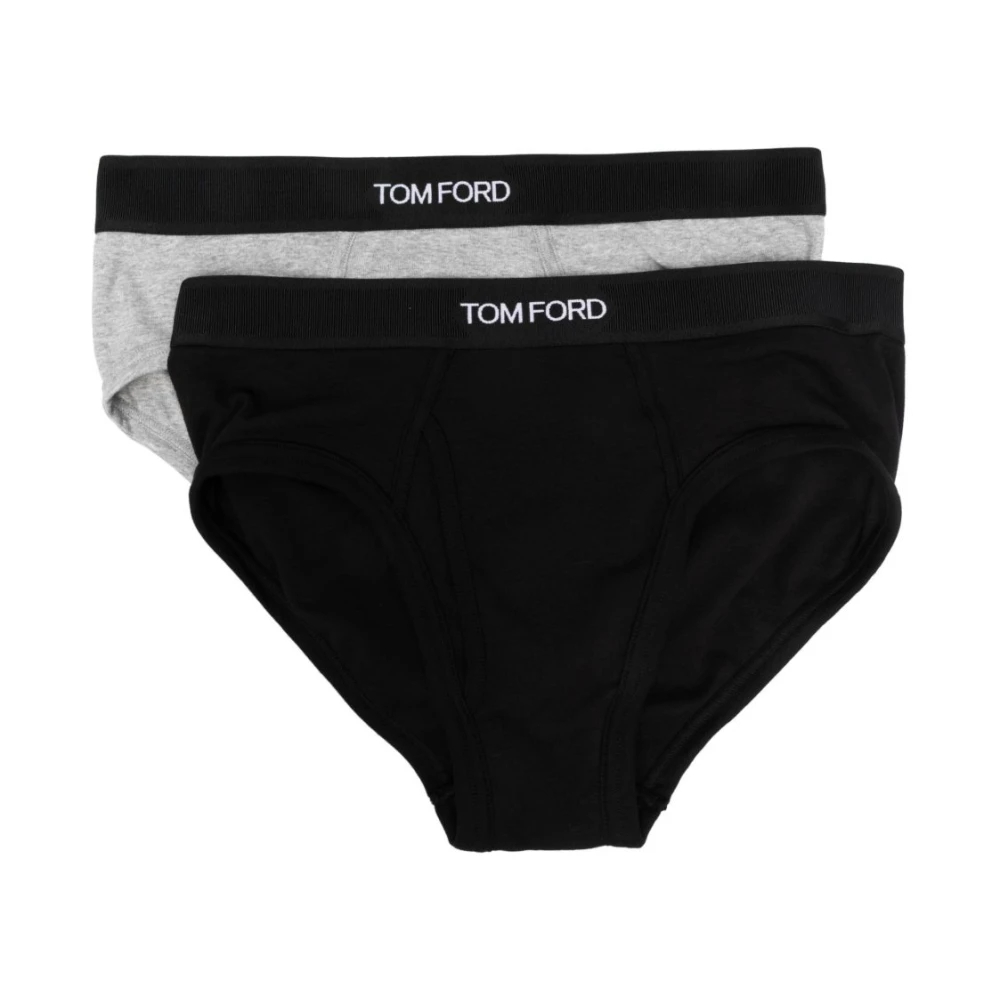 Tom Ford Herren Schwarz - Set Mit Zwei Slips - Underwear - K - Xl
