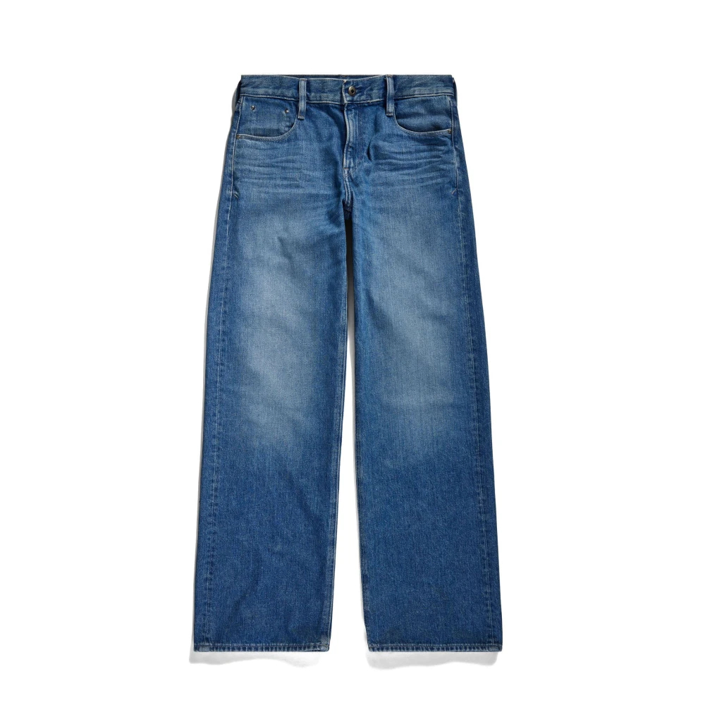 G-Star Raw Damen Blau 5-Pocket-Jeans G-Star "Judee Low Waist Loose Jeans", Gr. 26, Länge 34, (Faded Harbor), Obermaterial: 75% Baumwolle, 25% Baumwolle, Jean... - Bild 8