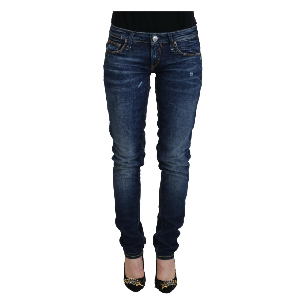 Acht - Low Waist Denim Pants - Jeans - Damen - Blau - W26