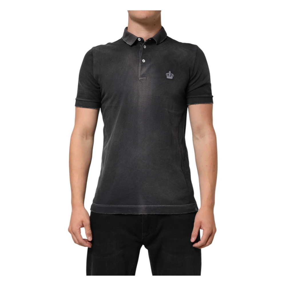 Dolce & Gabbana Herren Grau - Polo T-Shirt - Tops - L