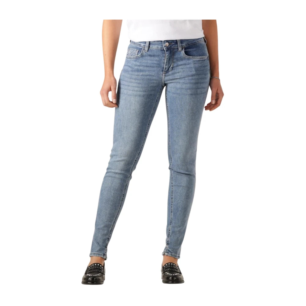 Liu Jo Damen Blau - Fabulous Slim Fit Jeans - Jeans - W28