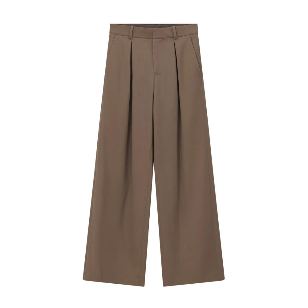 Mm6 Maison Margiela Damen Braun - Weite Hosen - Trousers - M