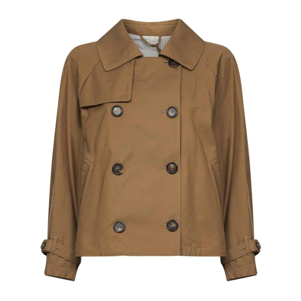 Max Mara Damen Braun - Trench Coats - Coats - M
