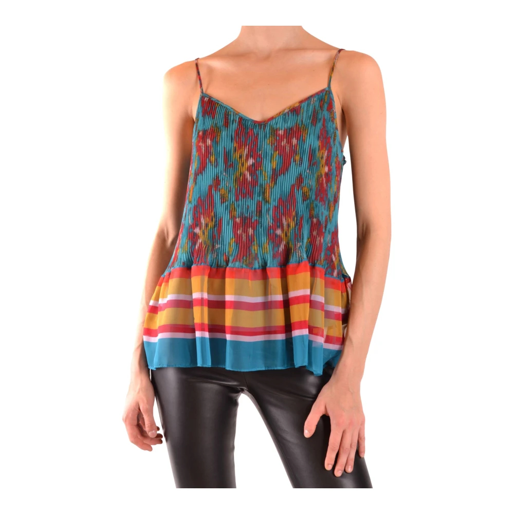Twinset Damen Blau - Ärmelloses Oberteil - Tops - S