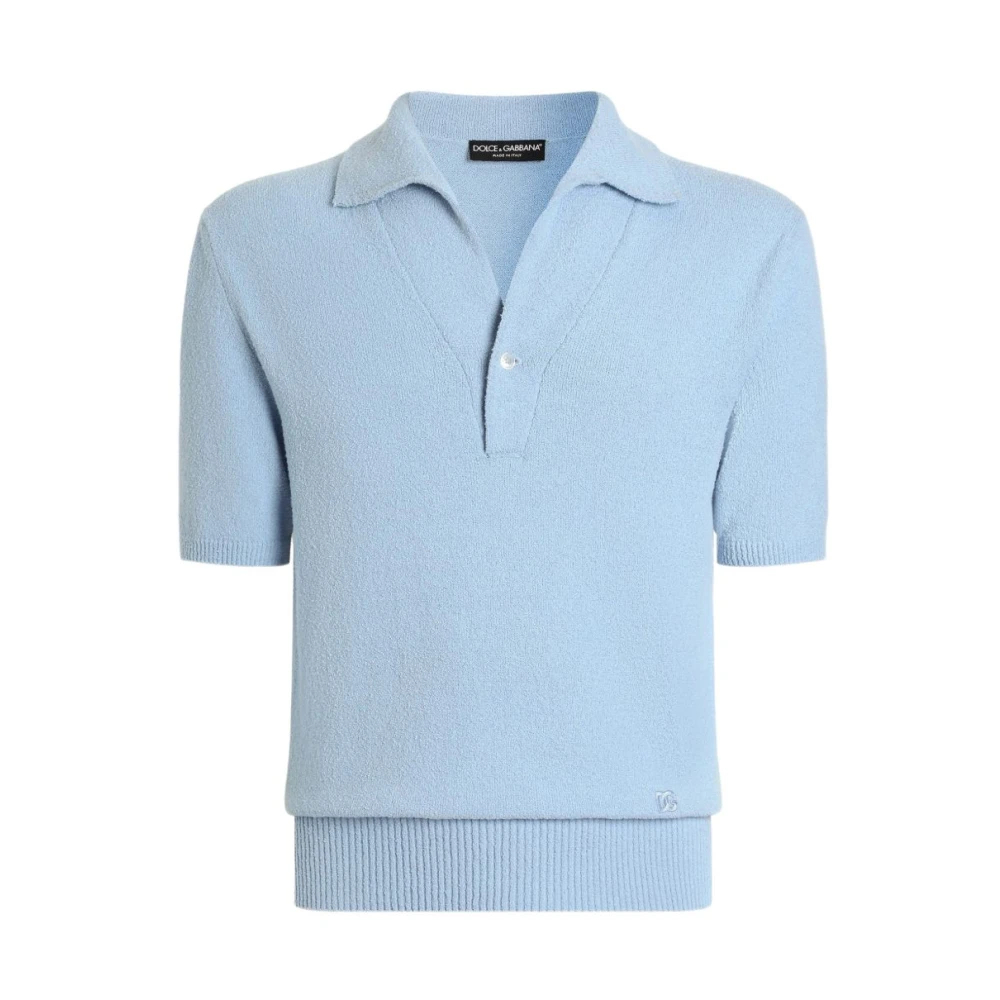Dolce & Gabbana Herren Blau - Polo Shirt - Tops - L