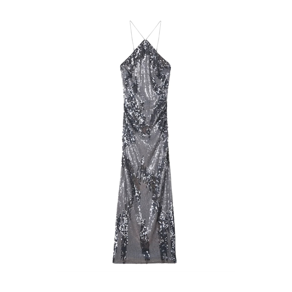 Patrizia Pepe Damen Grau - Longuette Kleid - Dresses - S