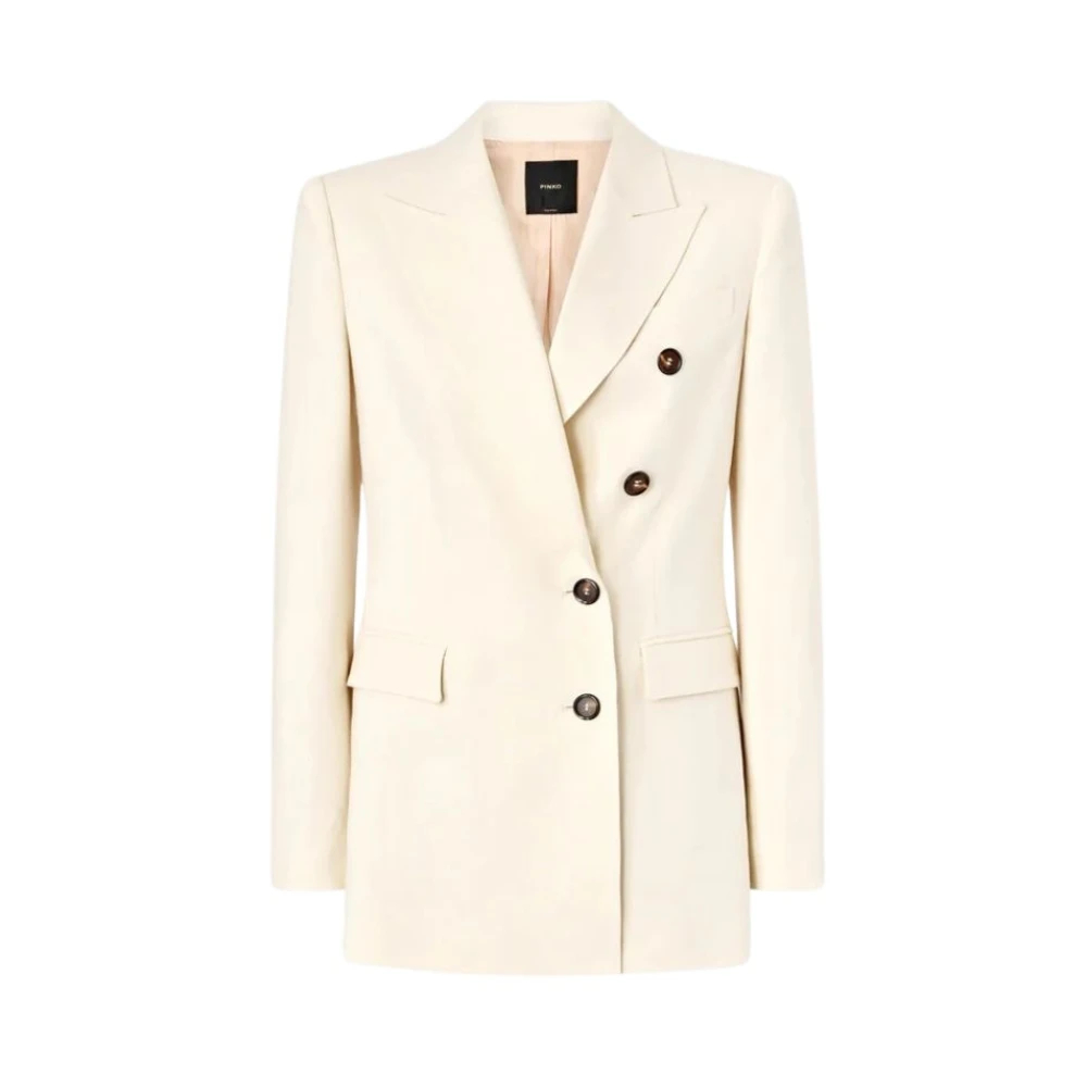 Pinko - Amalfi Jacket - Jackets - Damen - Weiß - Xs