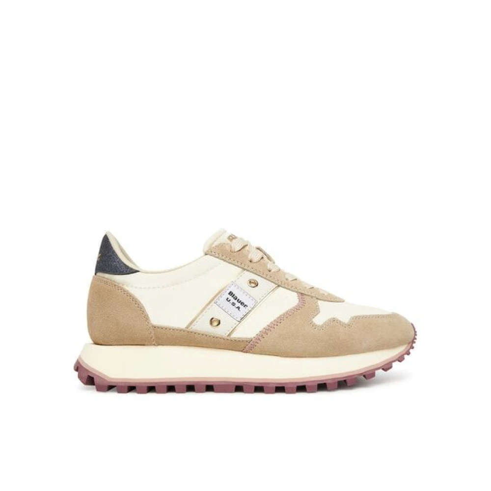 Blauer Damen Beige Sneakers F5millen03/Nyg - Bild 2