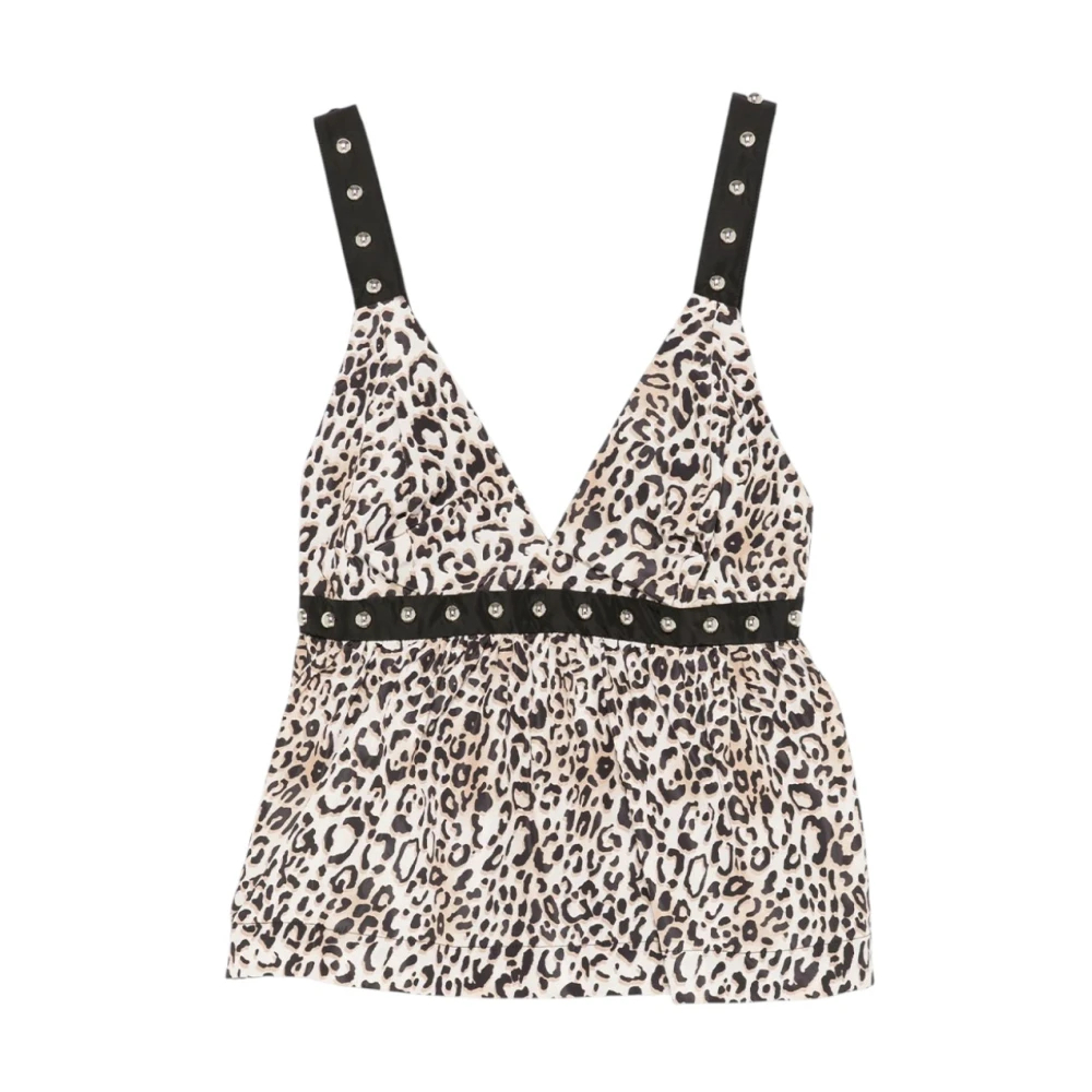 Liu Jo Damen Multicolor - Ärmellose Oberteile - Tops - Mehrfarbig - L