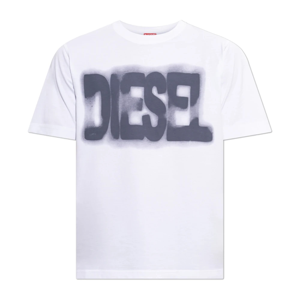 Diesel - T-Shirts - Tops - Herren - Weiß - Xs