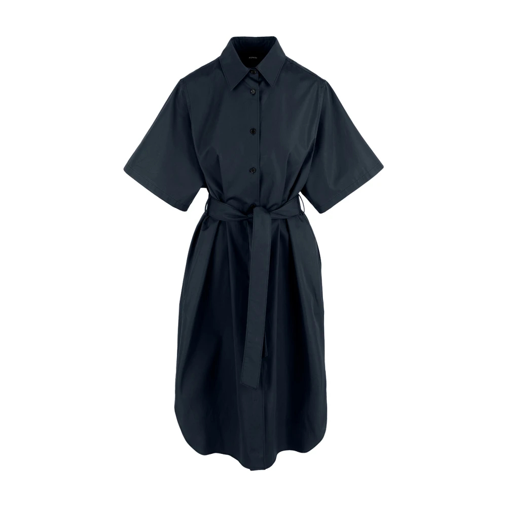 Aspesi Damen Blau - Stilvolles Hemdblusenkleid - Dresses - M