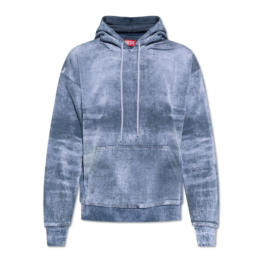 Diesel Herren Blau - Hoodie - Sweatshirts & Hoodies - Xs