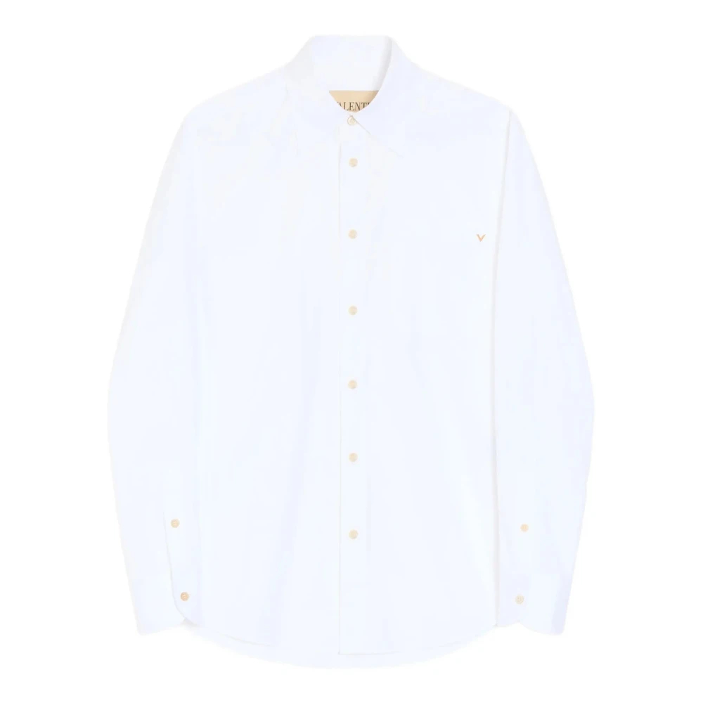 Valentino Garavani - Herrenhemd - Shirts - Herren - Weiß - L