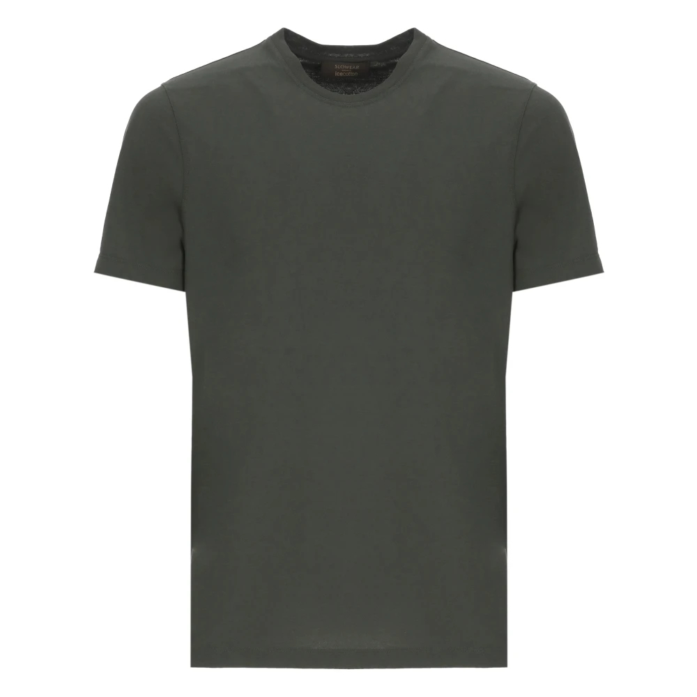 Zanone Herren Grün - Slim-Fit Icecotton T-Shirt - Tops - Xl
