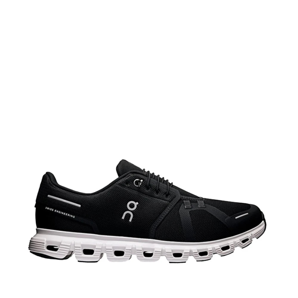 On Running, Herren, Laufschuhe, Cloud 6 (45), Schwarz, Weiss - Bild 13