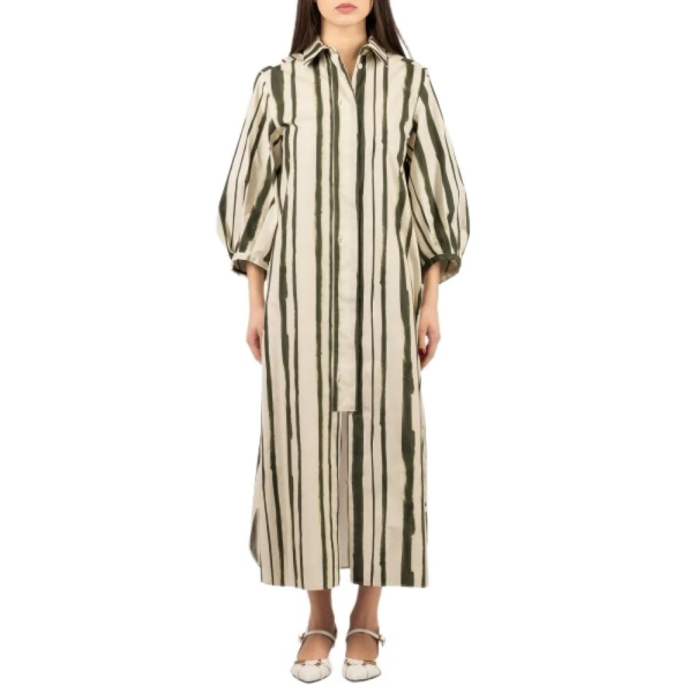 Max Mara Studio Damen Grün - Shirt Dress - Dresses - Xs
