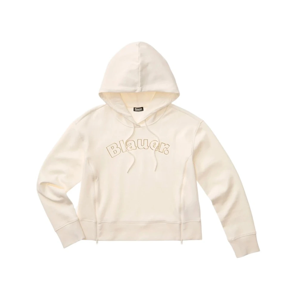 Blauer Damen Weiß - Fayette Hoodie - Sweatshirts & Hoodies - M