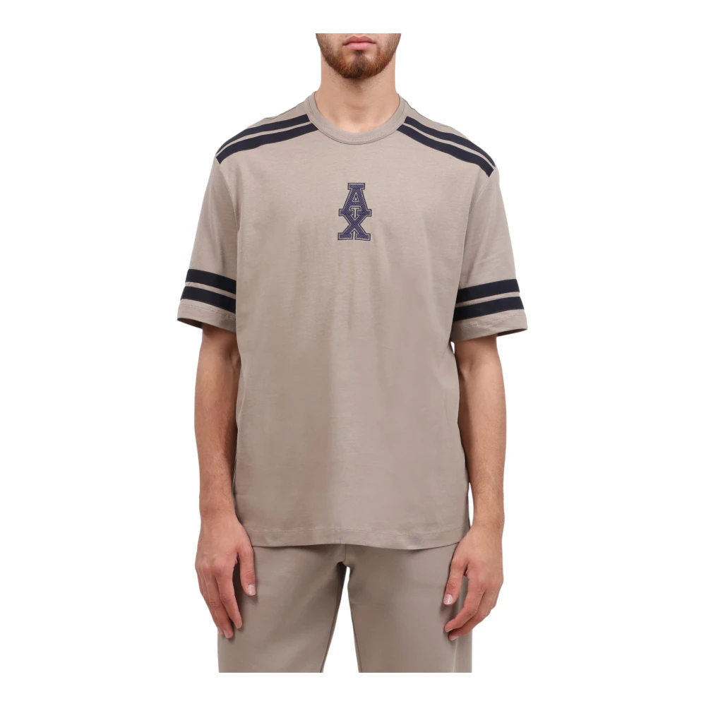 Armani Exchange Herren Beige - T-Shirt - Tops - Xl