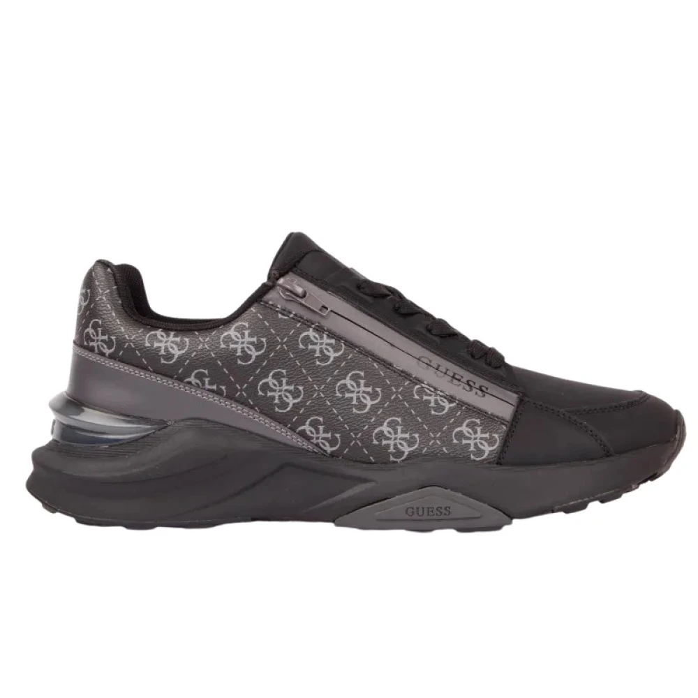 Guess Herren Schwarz Sneakers Fmfval Ele12 - Bild 2