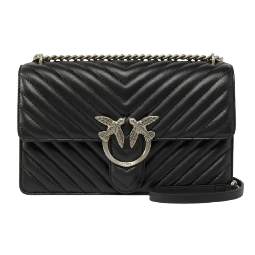 Pinko - Classic Chevron - Bags - Damen - Schwarzk - One Size - Bild 3