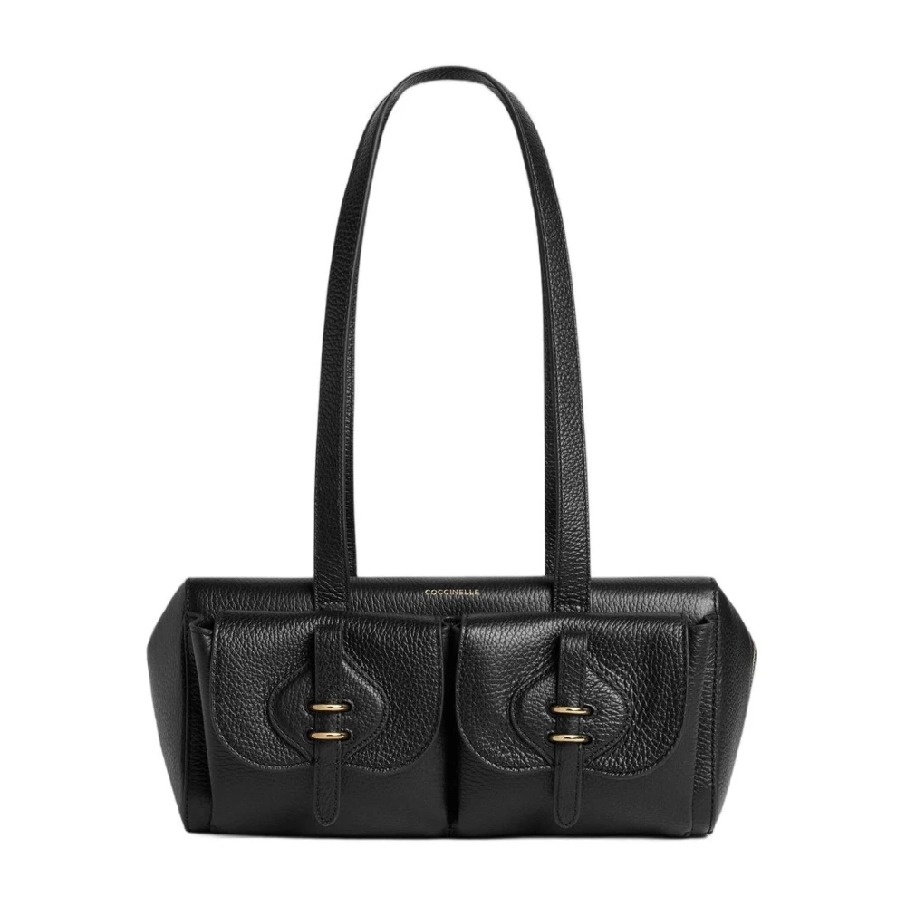 Coccinelle Damen Schwarz Handtasche Vgk Coccinellemavery Pocket E1 Vgk 12 03 01 - Bild 6