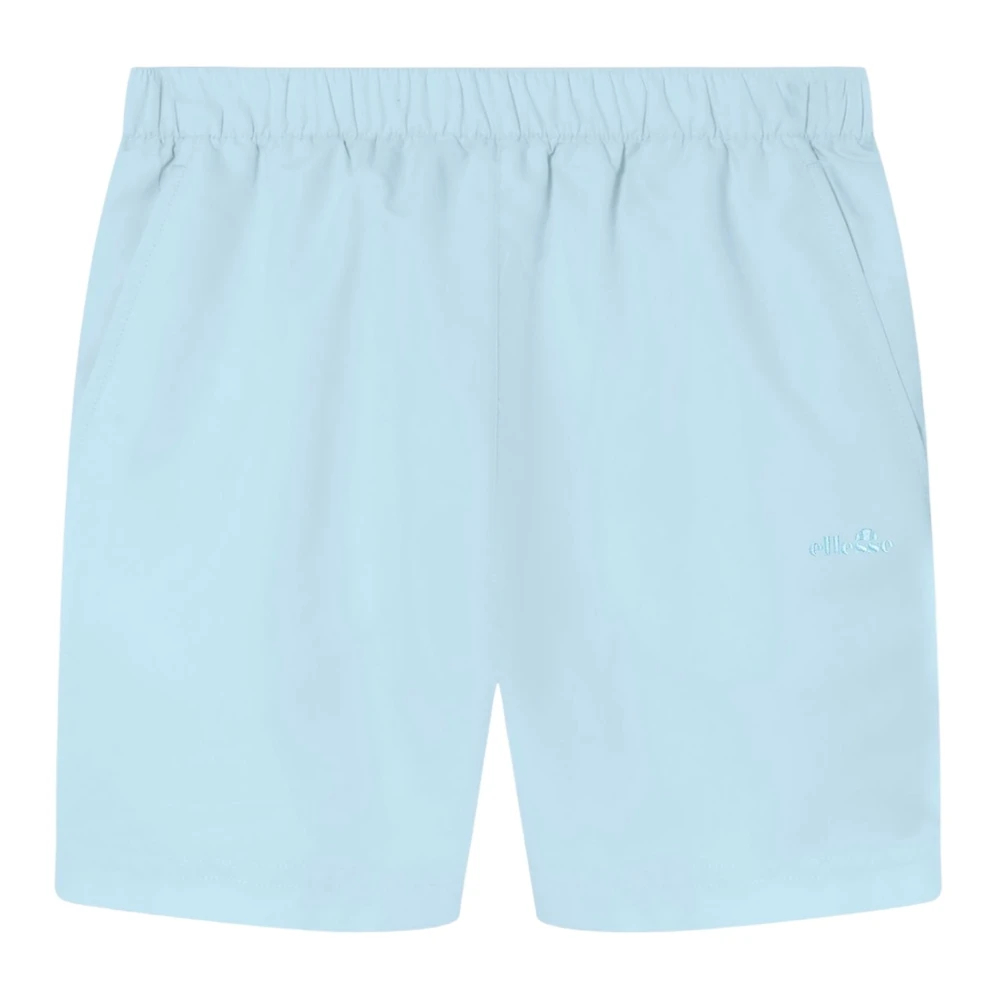VAN GRAAF Ellesse Herren Hellblau Sweatshorts Baumwolle Blau, Klein - Bild 6